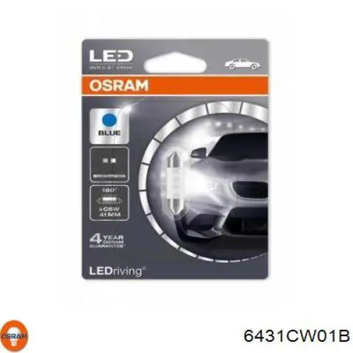 Лампочка светодиодная (LED) Osram 6431CW01B