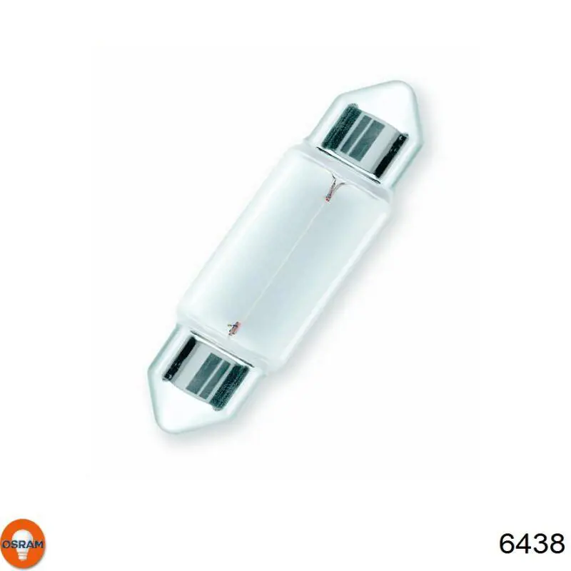 Лампочка плафона освещения салона/кабины Osram 6438 цена, от 0.99 USD