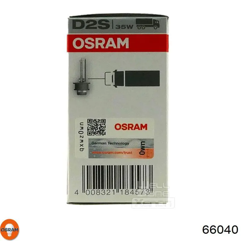 Лампочка ксеноновая 66040 Osram