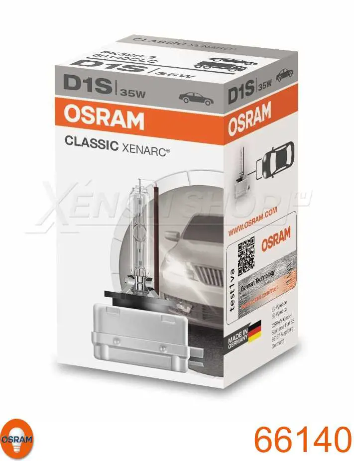 Ксенон Osram 66140 цена, от 50.73 USD