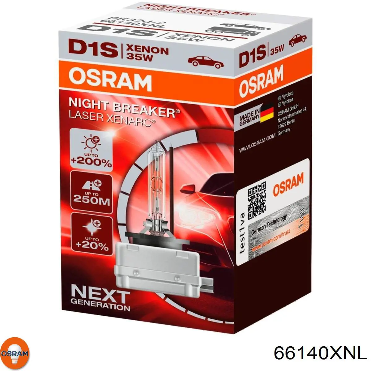 Купить 66140XNL Osram Лампочка ксеноновая
