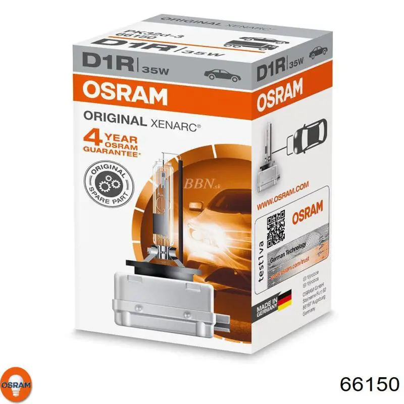 66150 Osram Биксенон