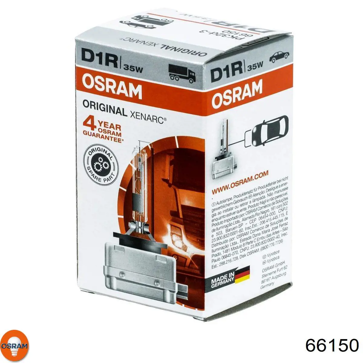 Биксенон 66150 Osram