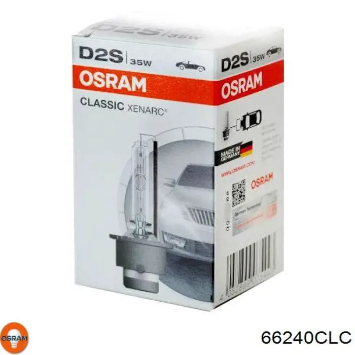 Купить 66240CLC Osram Лампочка ксеноновая