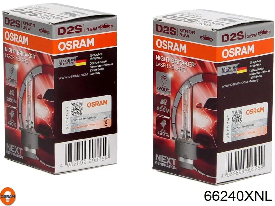 Лампочка ксеноновая 66240XNL Osram