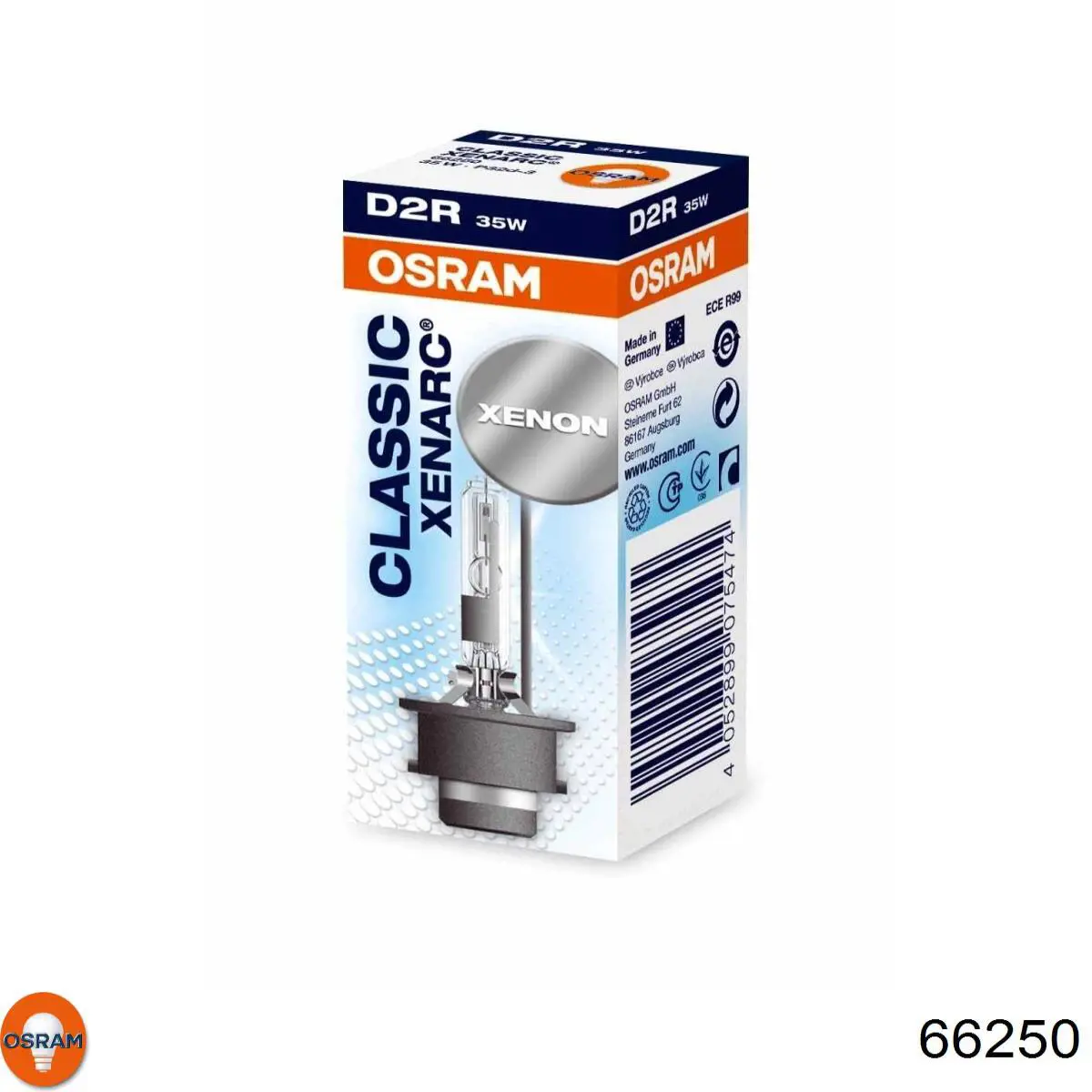 Лампочка ксеноновая 66250 Osram