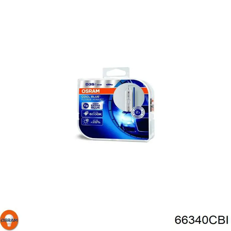 Лампочка ксеноновая Osram 66340CBI