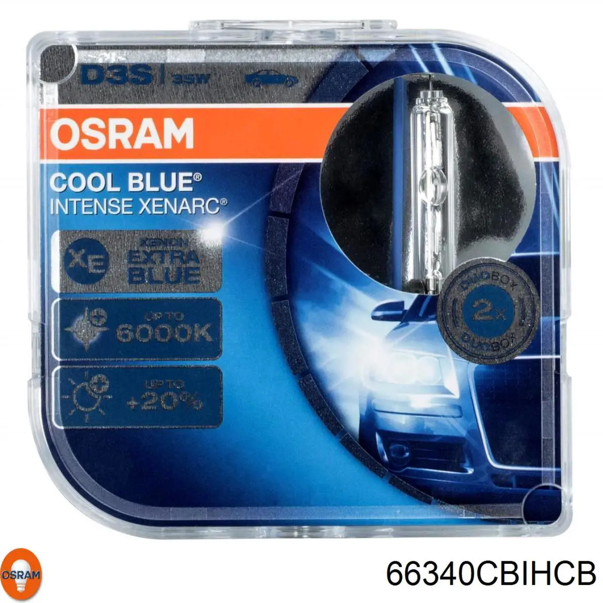 Лампочка ксеноновая OSRAM 66340CBIHCB
