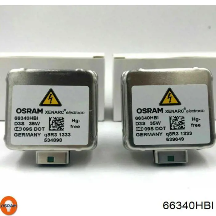 Ксенон Osram 66340HBI цена, от 38.01 USD