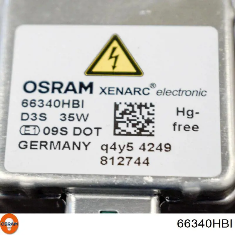 Лампочка ксеноновая Osram 66340HBI