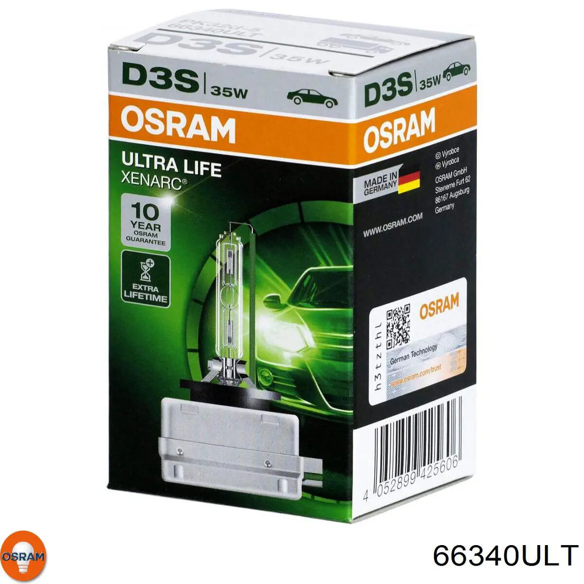 66340ULT Osram lâmpada de xénon
