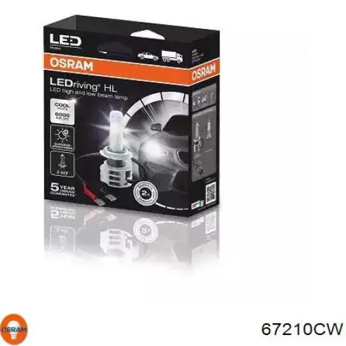 Лампочка ближнего света Osram 67210CW цена, от 3.83 USD