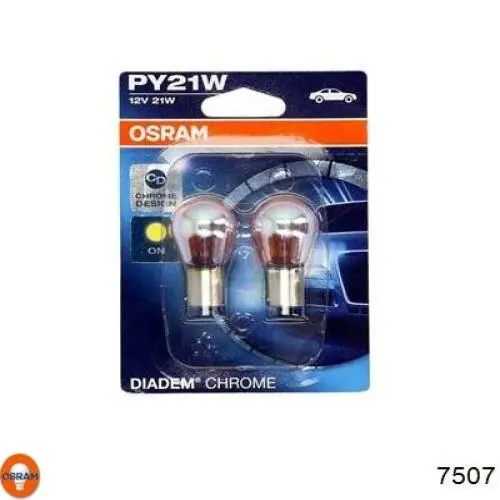 Лампа автомобильная Osram 7507