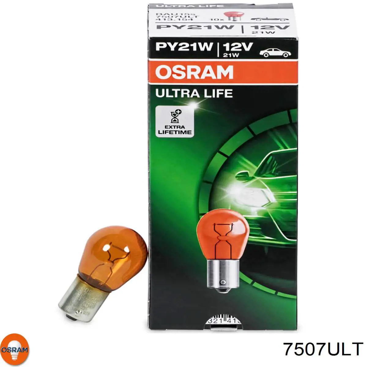 Лампочка накаливания Osram 7507ULT цена, от 1.24 USD
