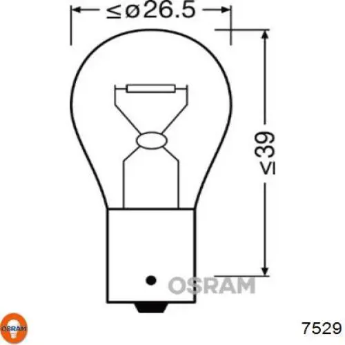 Лампа автомобильная HELLA 8GA002072291