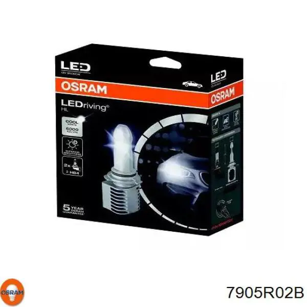 Лампочка светодиодная (LED) Osram 7905R02B цена, от 7.64 USD