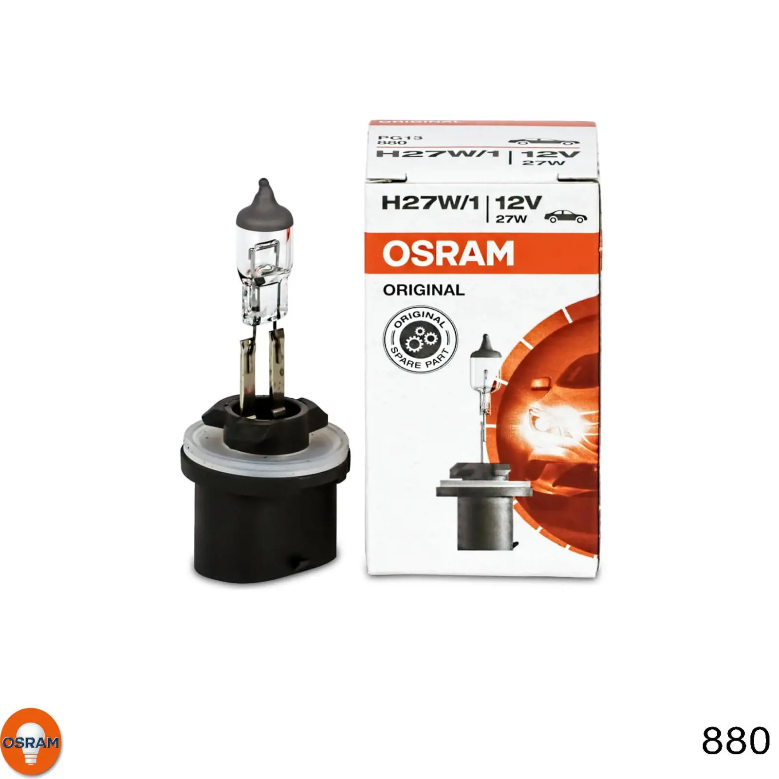 880 Osram lâmpada
