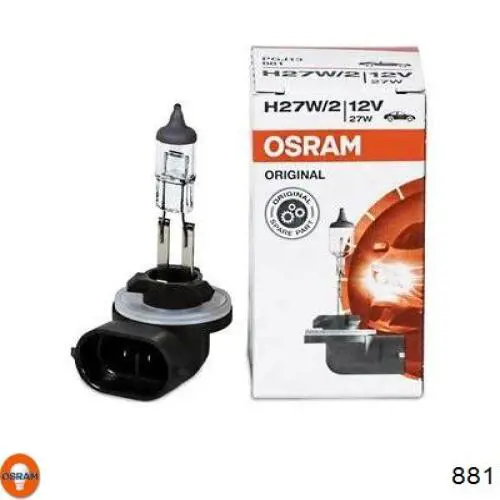 Лампочка накаливания Osram 881 цена, от 4.74 USD