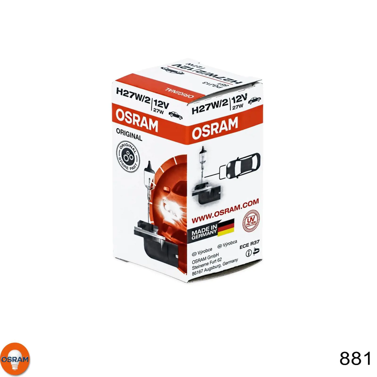 Лампочка 881 Osram