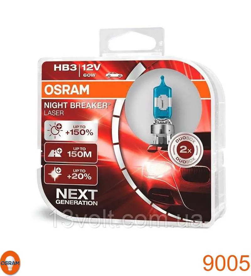 Купить 9005 Osram Лампочка галогенная