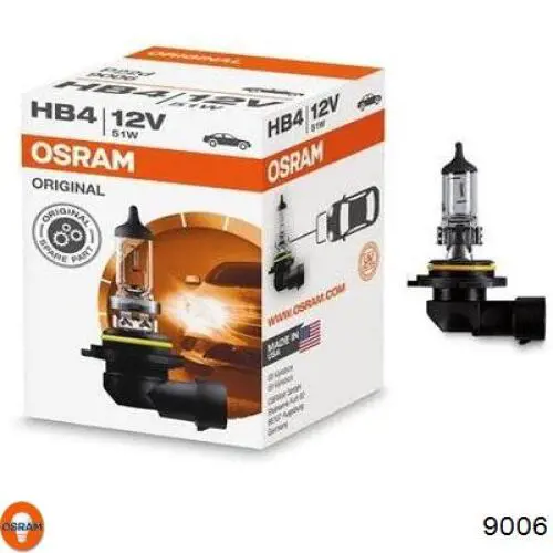 Лампочка ближнего света Osram 9006 цена, от 5.38 USD
