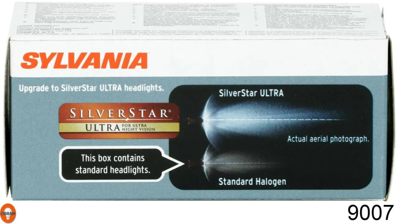 Лампочка галогенная 9007 Osram