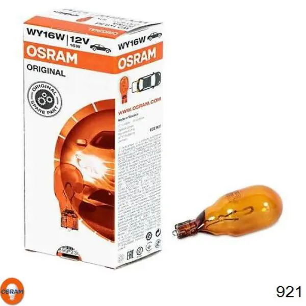Лампочка накаливания Osram 921 цена, от 0.66 USD