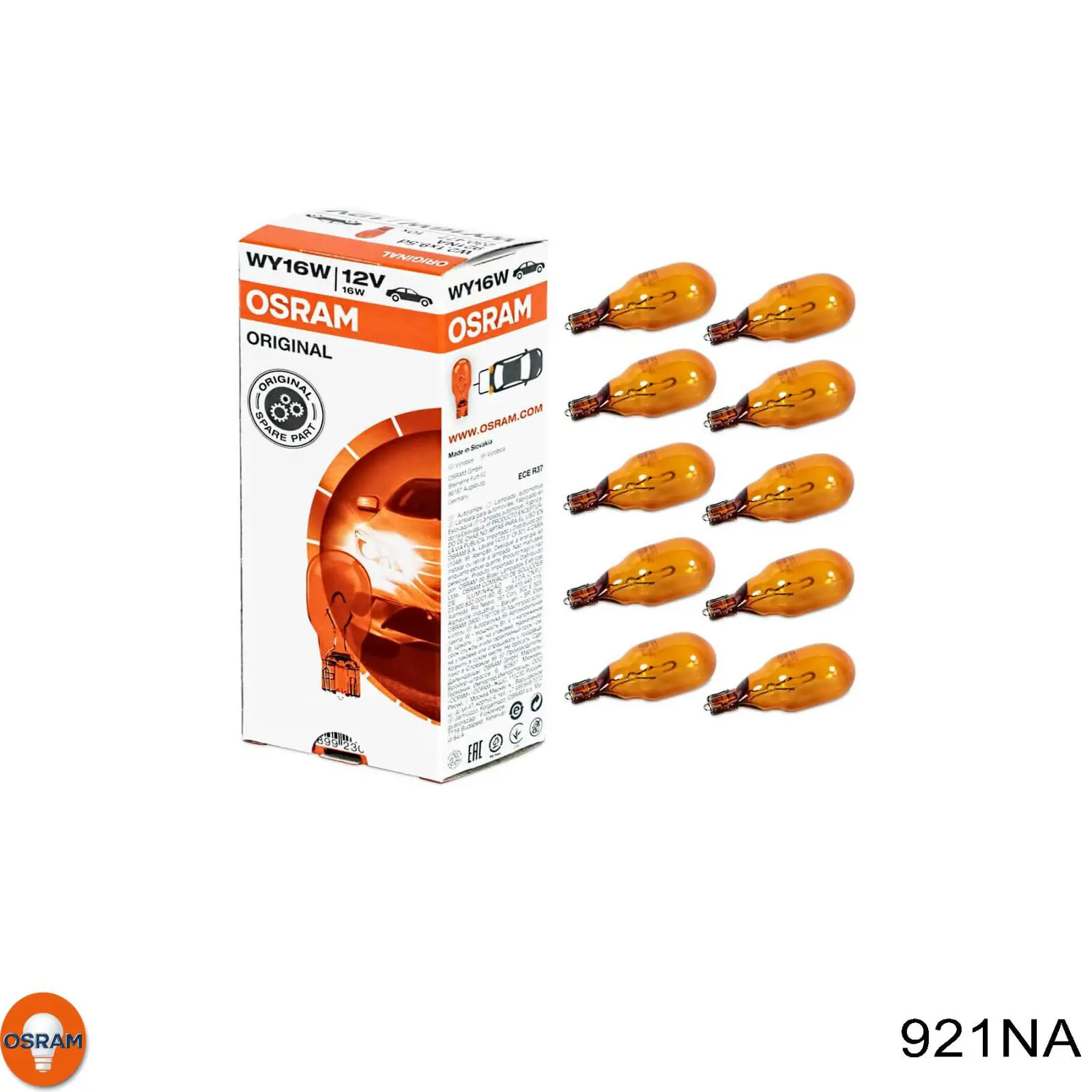 Лампа автомобильная Osram 921NA