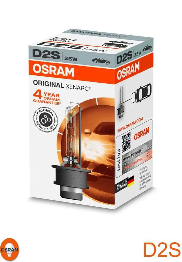 Лампочка ксеноновая OSRAM D2S