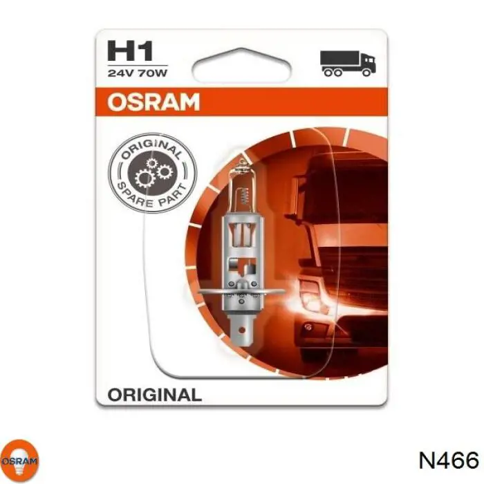 N466 Osram Лампочка дальнего света