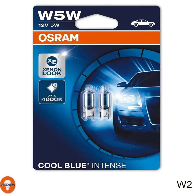 Лампочка W2 Osram