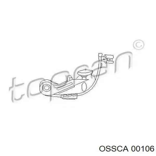 Контактная группа распределителя зажигания 00106 Ossca