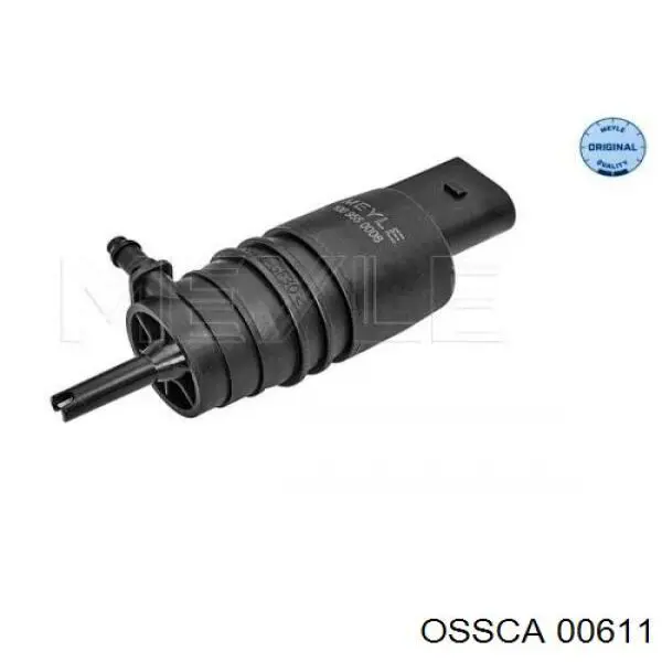 00611 Ossca насос-мотор омывателя стекла переднего