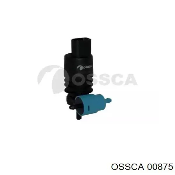 00875 Ossca насос-мотор омывателя стекла переднего/заднего