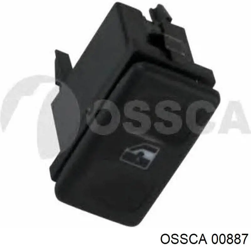 Кнопка включения мотора стеклоподъемника центральной консоли Ossca 00887