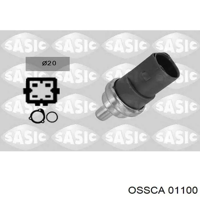 Купить 01100 Ossca Термодатчик охлаждающей жидкости