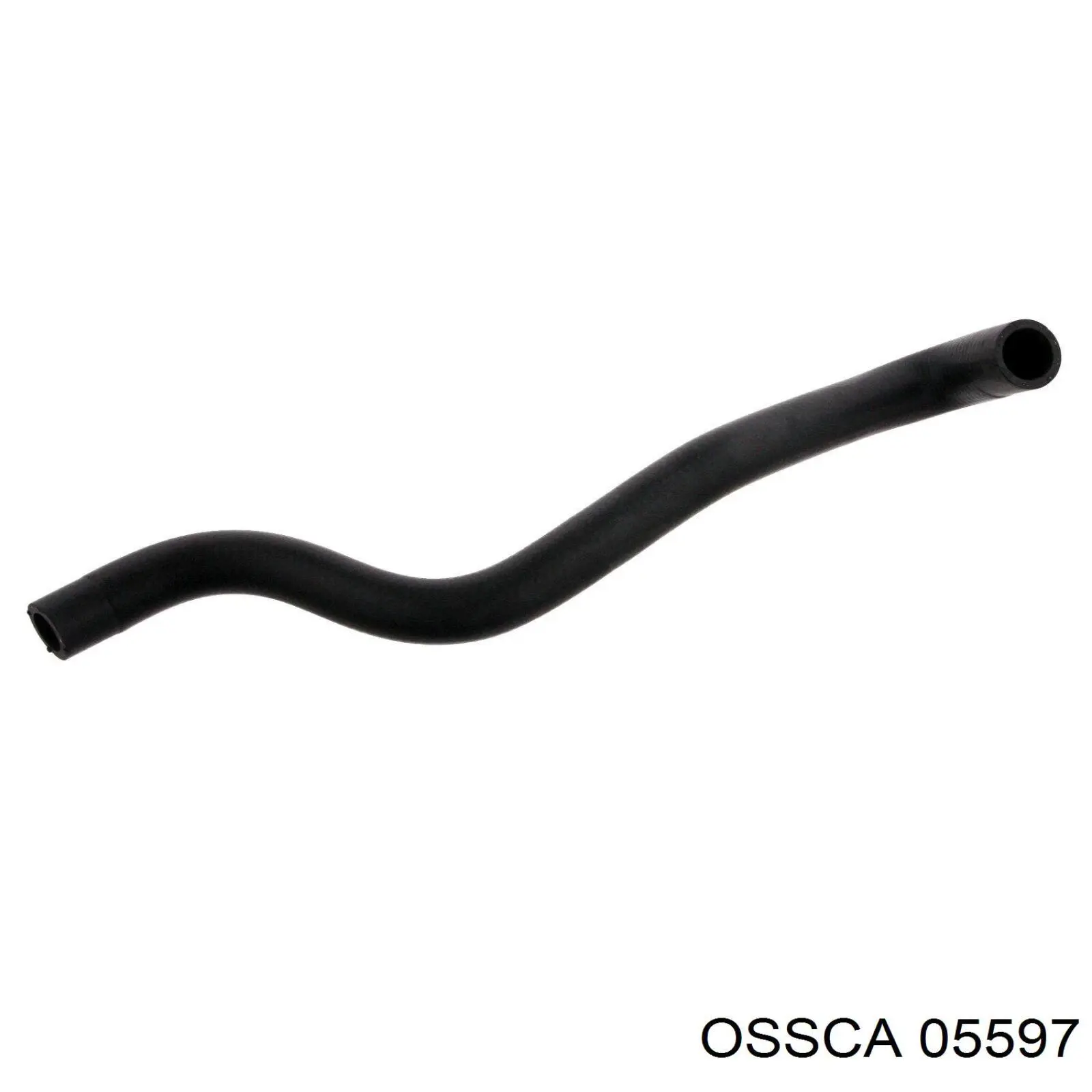 05597 Ossca шланг радиатора отопителя (печки, подача)