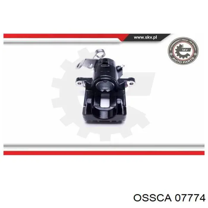 Суппорт тормозной левый задний Ossca 07774