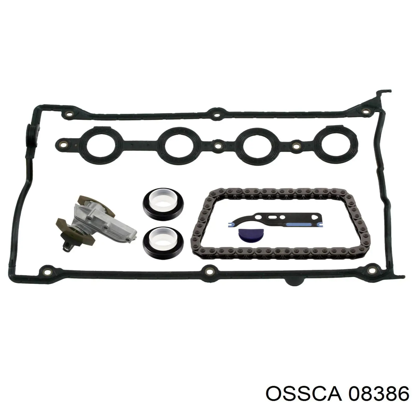 Натяжитель цепи ГРМ распреддвалов Ossca 08386 цена, от 114.54 USD