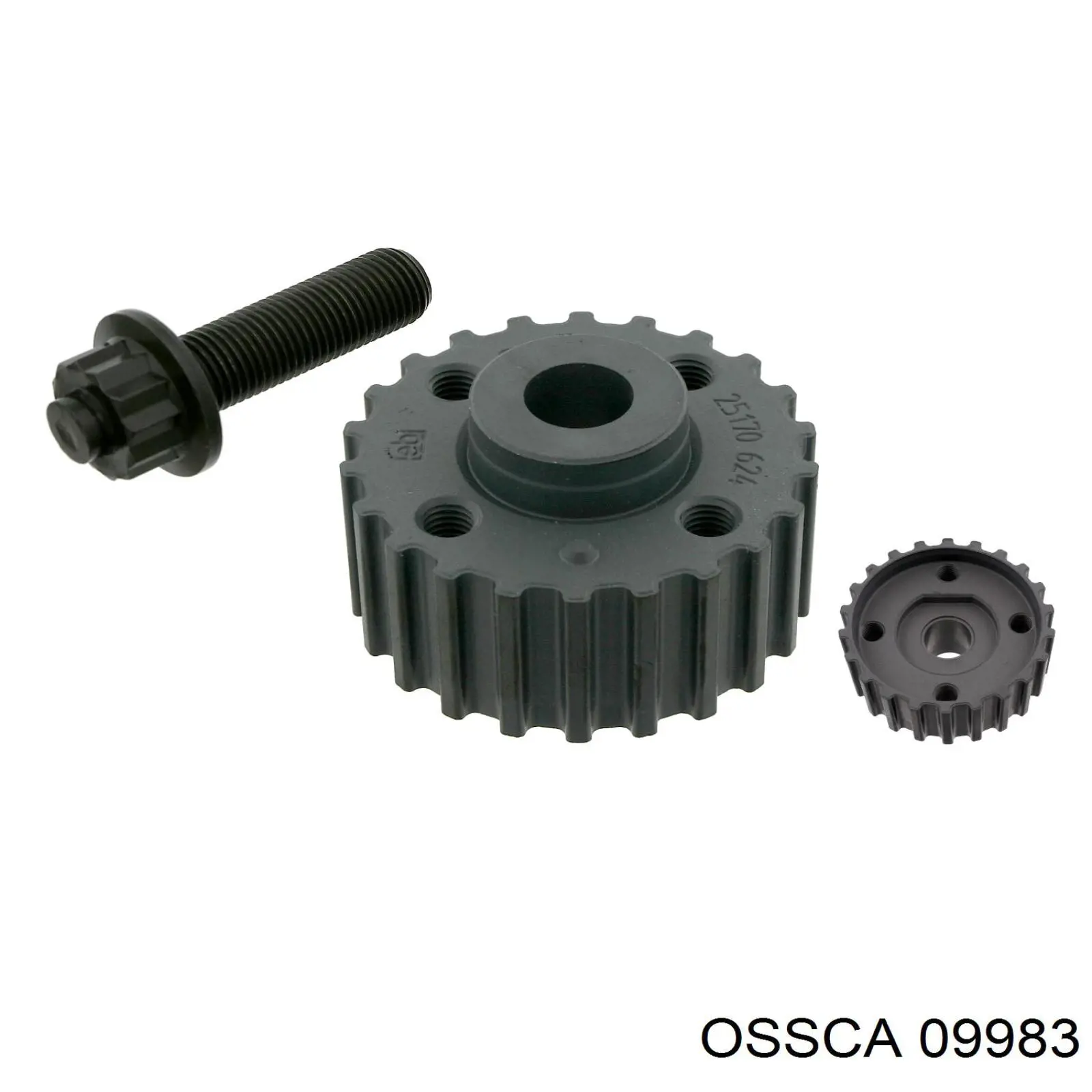 09983 Ossca звездочка-шестерня привода коленвала двигателя