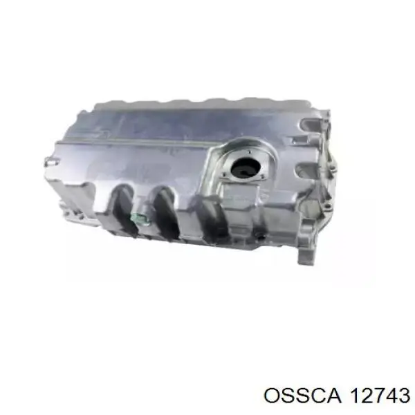 12743 Ossca поддон масляный картера двигателя