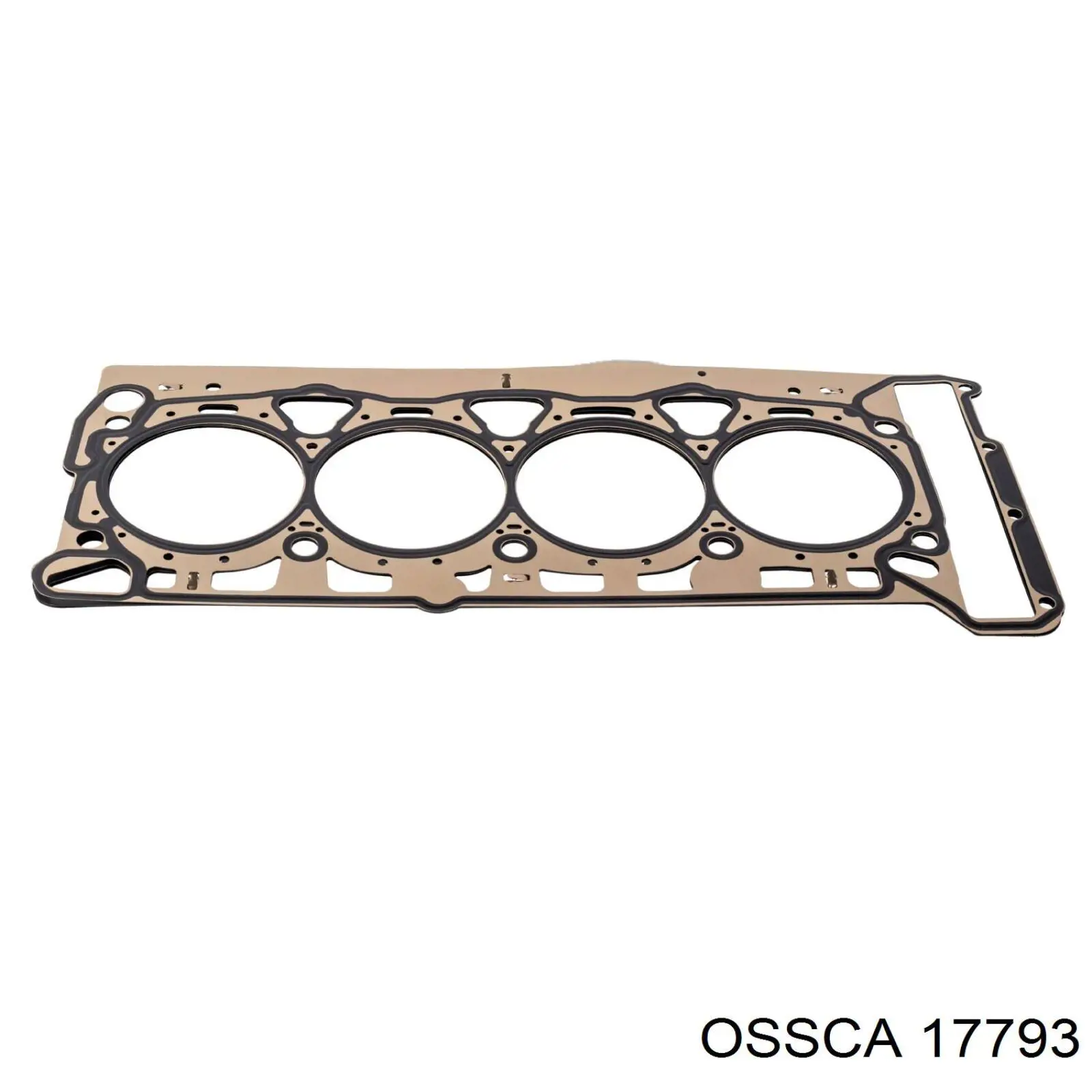 Прокладка головки блока цилиндров (ГБЦ) Ossca 17793