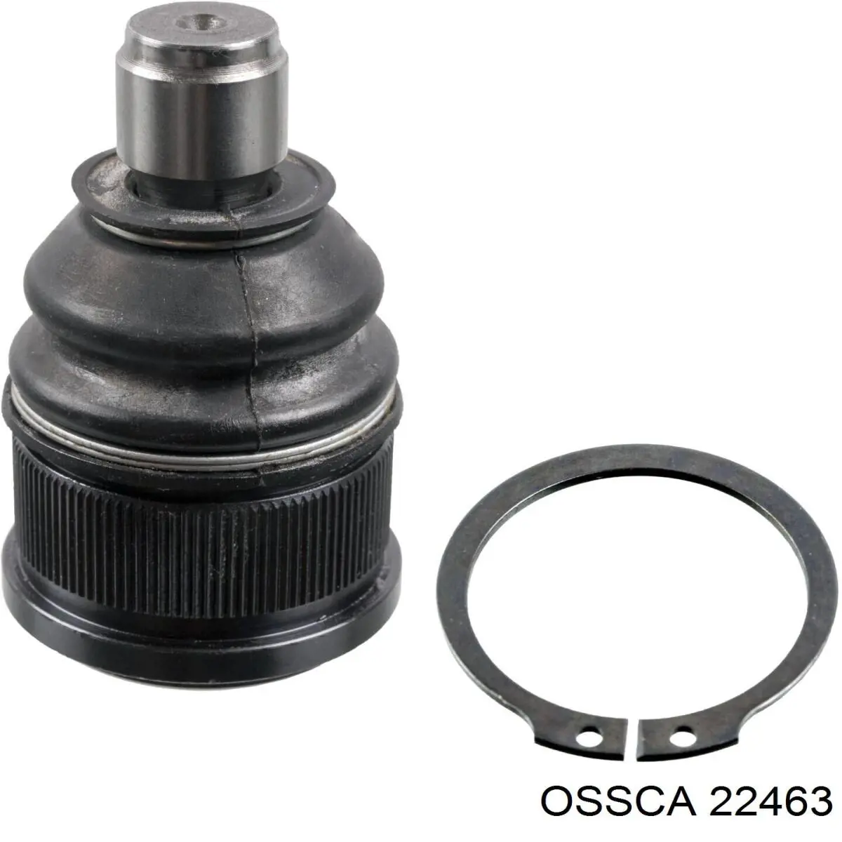 22463 Ossca шланг радиатора отопителя (печки, обратка)