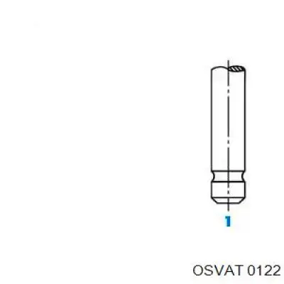 0122 Osvat válvula de admissão