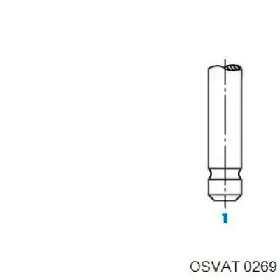 Клапан впускной Osvat 0269