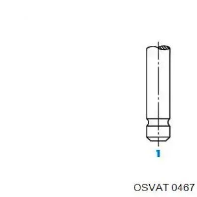0467 Osvat впускной клапан