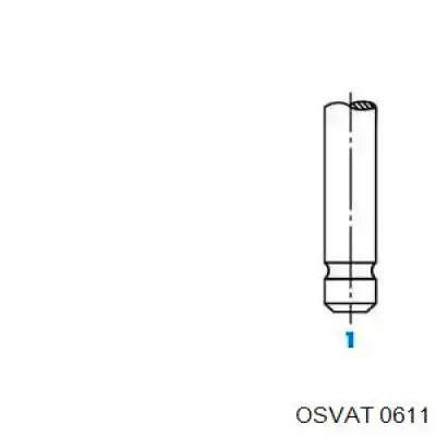 0611 Osvat клапан впускной