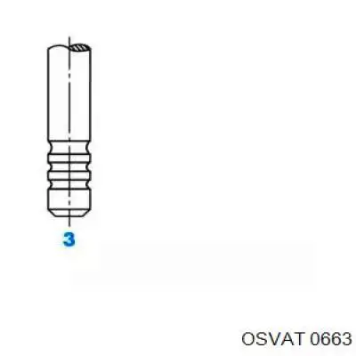 0663 Osvat клапан впускной