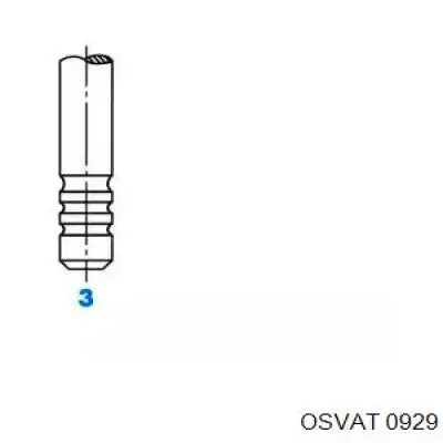 0929 Osvat клапан впускной