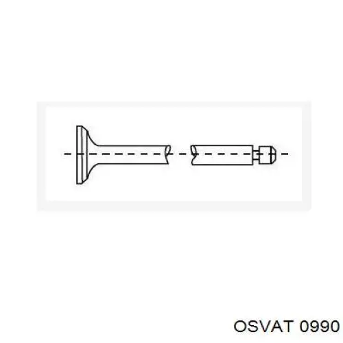 Клапан впускной Peugeot/Citroen 094863